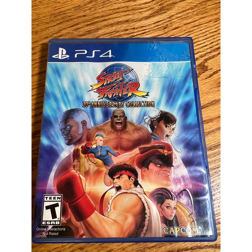 Street Fighter 30th Anniversary Collection Sony PlayStation 4 PS4 Capcom 2018